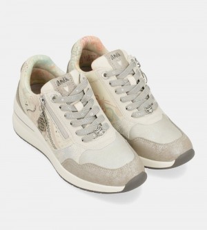 Adidasi Dama Anekke Psicodelic Wedge Sneakers | 6271-ETCZU