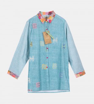 Camasa Dama Anekke Blue Shirt | 4396-YFKNV