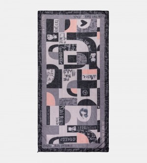 Esarfa Dama Anekke Sixties Grey Scarf | 5874-NLTPU