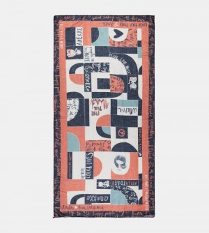 Esarfa Dama Anekke Sixties Orange Scarf | 7089-HWKEF