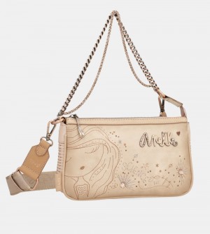 Geanta De Umar Dama Anekke Studio Nude Baguette Bag | 8623-DGUPE
