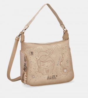 Geanta De Umar Dama Anekke Studio Nude Shoulder Bag | 1796-MGSDY