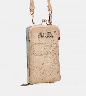 Glasses Cases Dama Anekke Studio Nude 3-in-1 Wallet Bag | 2641-HGPBS