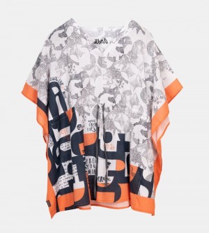 Kaftan Dama Anekke Psicodelic Kaftan | 4820-FJMAU