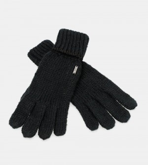 Manusi Dama Anekke Black Logomania Gloves | 6871-ARHDG