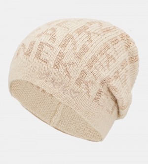 Palarie Dama Anekke Beige Contemporary Wool Hat | 7865-PWHMK
