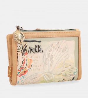 Portofel Dama Anekke Butterfly Medium Flexible Rfid Wallet | 6402-WZBXP