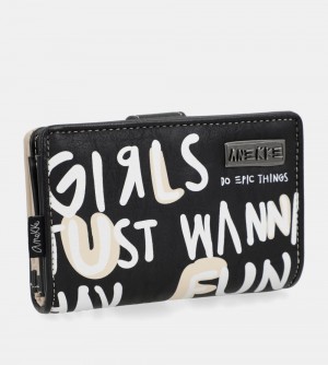 Portofel Dama Anekke Energy Flexible White Wallet | 4673-NJWHI