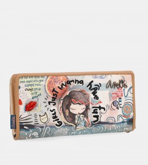 Portofel Dama Anekke Fun & Music Large Wallet | 3197-FOSBD