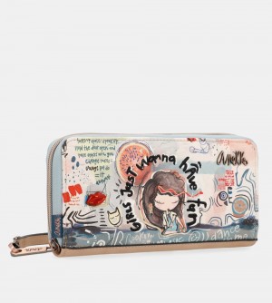 Portofel Dama Anekke Fun & Music Zippered Wallet | 9423-SFMKP