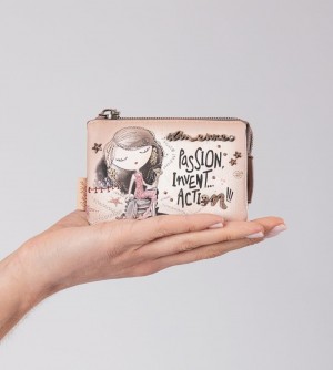 Portofel Dama Anekke Hollywood 3-compartment Coin Purse | 4082-JAXWK