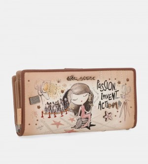Portofel Dama Anekke Hollywood Large Rfid Wallet | 0672-CQULI