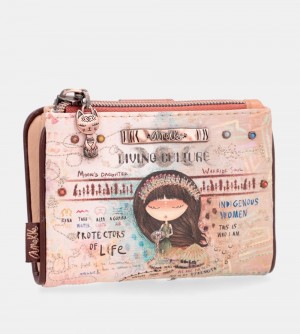 Portofel Dama Anekke Menire Small Flexible Rfid Wallet | 2037-WGBUQ