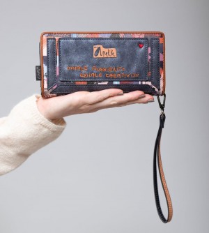 Portofel Dama Anekke Nagare Large Rfid Wallet | 8574-MTANQ