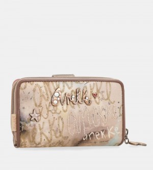 Portofel Dama Anekke Stars Medium Rfid Wallet | 6958-KESIJ