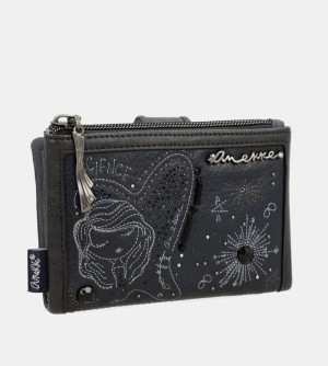 Portofel Dama Anekke Studio Navy Blue Flexible Medium Rfid Wallet | 1834-MSEVA