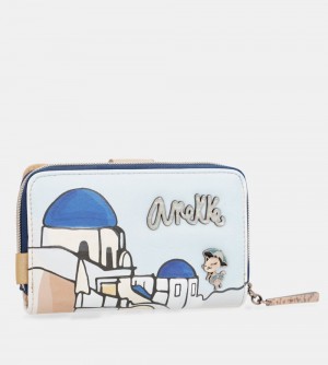 Portofel Dama Anekke Sunrise Coin Wallet | 2140-CFJZH