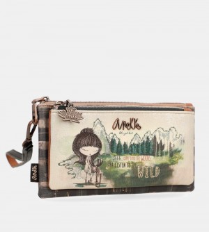 Portofel Dama Anekke The Forest Coin Purse Wallet With Hand Strap | 2968-ZIYNJ