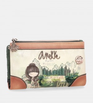 Portofel Dama Anekke The Forest Large Flexible Material Wallet | 5768-RCQOZ