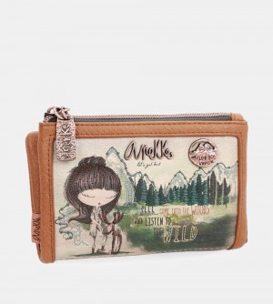 Portofel Dama Anekke The Forest Medium Flexible Material Wallet | 5971-DJNZE