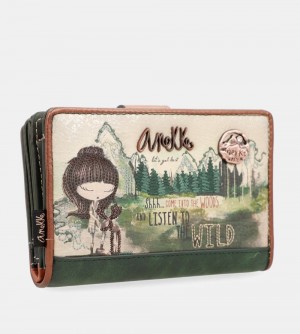 Portofel Dama Anekke The Forest Medium Wallet Anekke | 3250-CVQMR