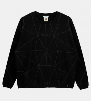 Pulovere Dama Anekke Black Shoen Sweater | 3059-UYVAC