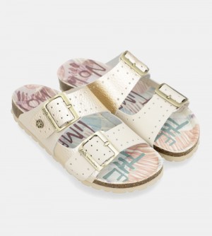 Sandale Dama Anekke Gold Bio Sandals | 7204-OPVLF