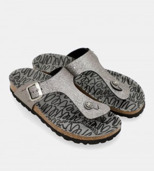 Sandale Dama Anekke Silver Bio Sandals | 3894-ABLZQ