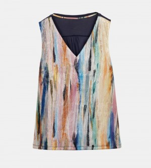 Tricouri Dama Anekke Studio Sequin Top | 3924-YREWK
